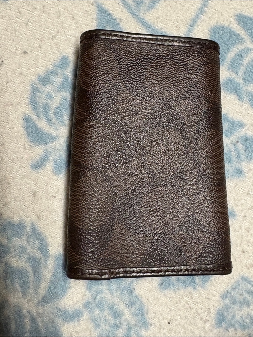 Coach Brown PVC Key Case - Picture 2 of 6
